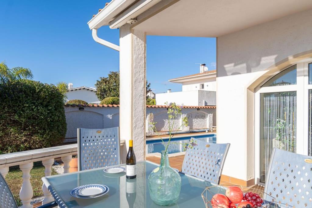 Sm21-Gran Casa De Vacaciones En La Playa, 4 Habitaciones, Climatizada, Piscina, Barbacoa Y Wifi Ampuriabrava Exterior foto