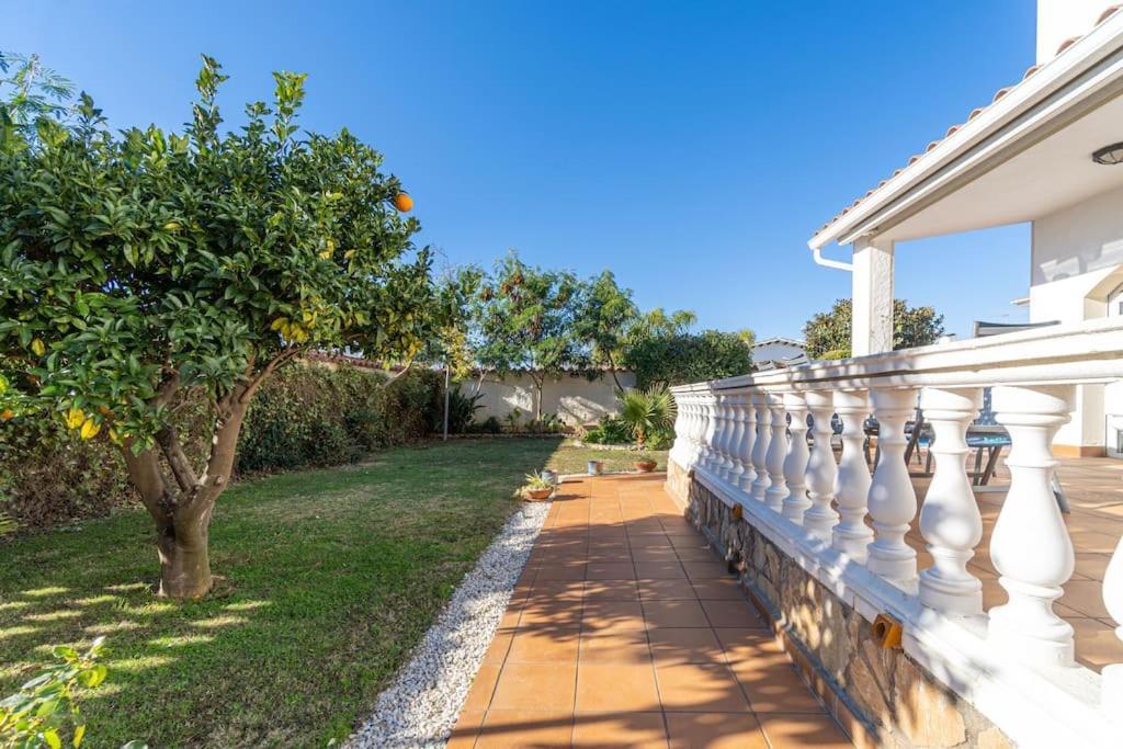 Sm21-Gran Casa De Vacaciones En La Playa, 4 Habitaciones, Climatizada, Piscina, Barbacoa Y Wifi Ampuriabrava Exterior foto